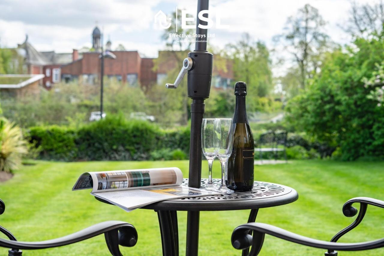 Quarry View Garden Studio In Shrewsbury With Parking Ngoại thất bức ảnh